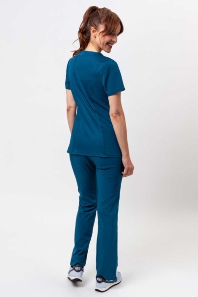 Dámské lékařské kalhoty Cherokee Infinity Slim Pull-on karaibsky modré-8