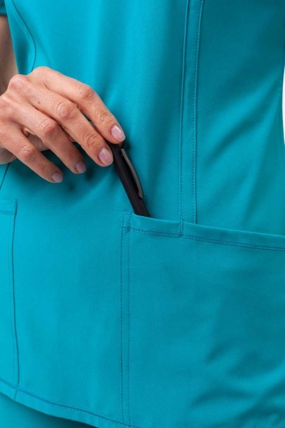 Dámská lékařská halena Cherokee Infinity Round Neck mořsky modrá-6