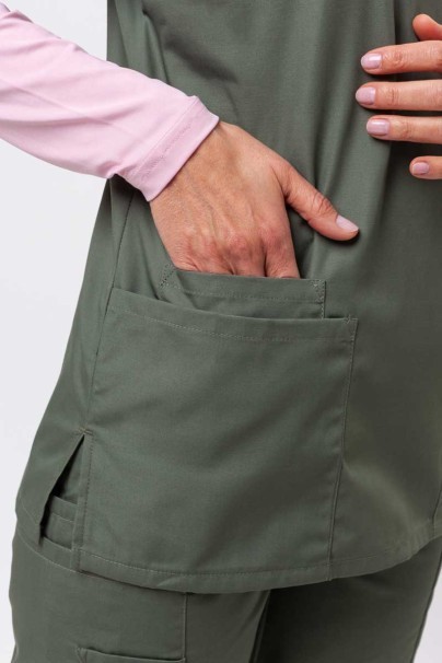 Lékařská dámská halena Cherokee Originals V-neck Top olivková-4