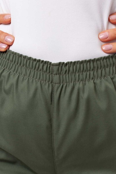 Lékařská dámská souprava Cherokee Originals (halena s výstřihem do V, kalhoty N.Rise) olivková-9