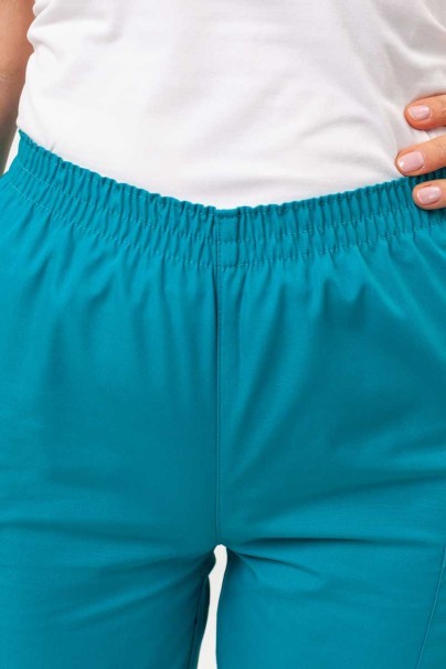 Dámské lékařské kalhoty Cherokee Originals Natural Rise mořsky modrá-4