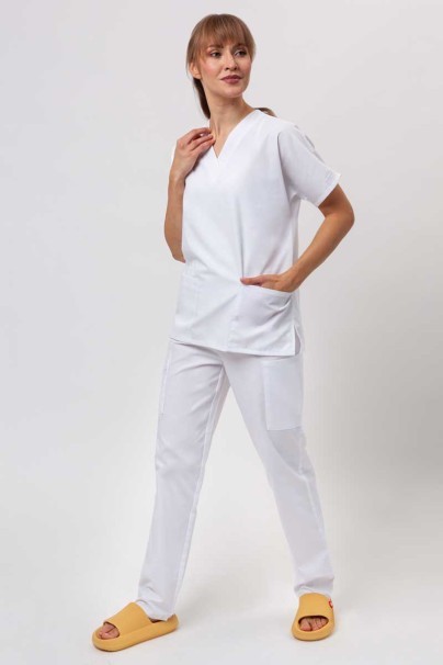 Lékařská dámská halena Cherokee Originals V-neck Top bílá-5