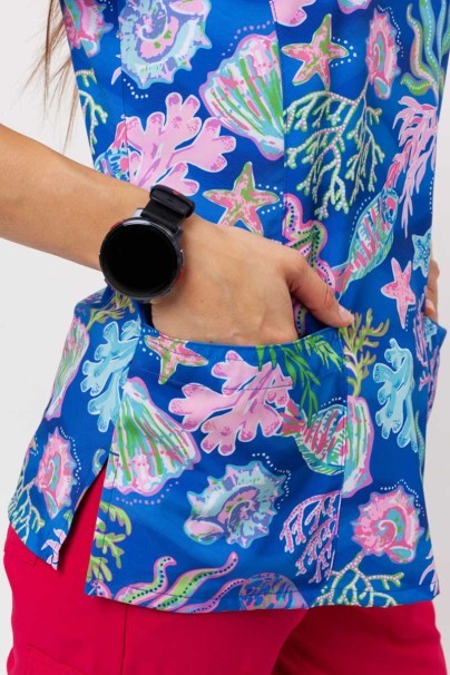 Dámská lékařská halena Maevn Prints Summer Tides-5