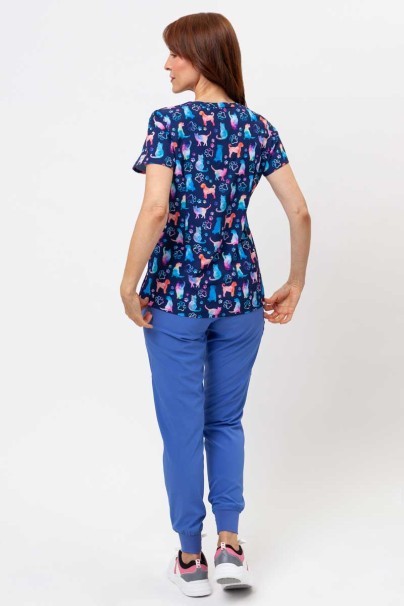 Dámská lékařská halena Maevn Prints Furr-ever Colorful-7