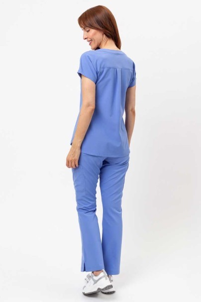 Dámská lékařská souprava Maevn Momentum (halenka Dolman, kalhoty Flare Leg) klasicky modrá-2