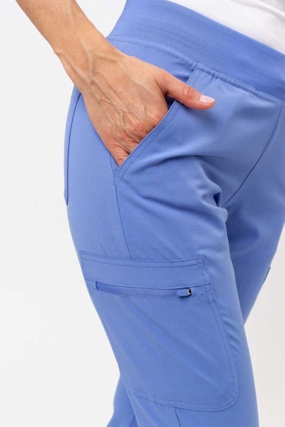 Dámské lékařské kalhoty Maevn Momentum Flare klasicky modrá-4