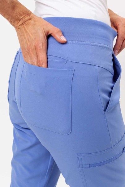 Dámské lékařské kalhoty Maevn Momentum Flare klasicky modrá-3