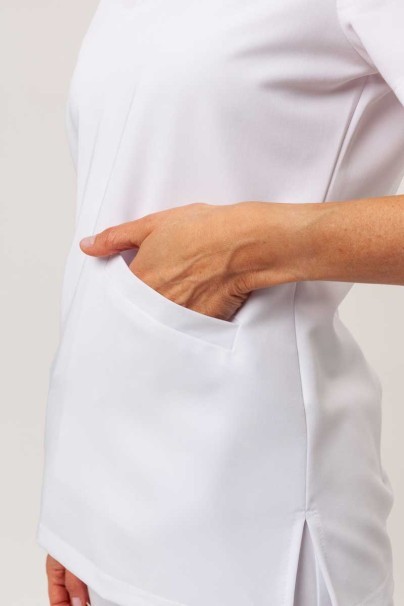 Lékařská souprava Sunrise Uniforms Premium (halena Aura, kalhoty Vibe) bílá-5