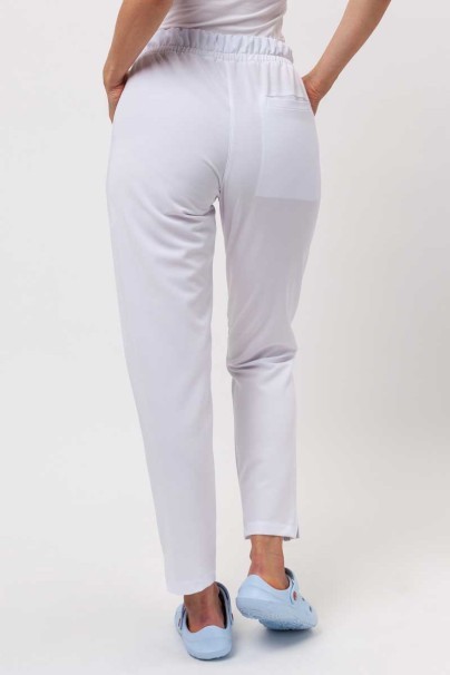 Dámské lékařské kalhoty Sunrise Uniforms Premium Pride bílé-2