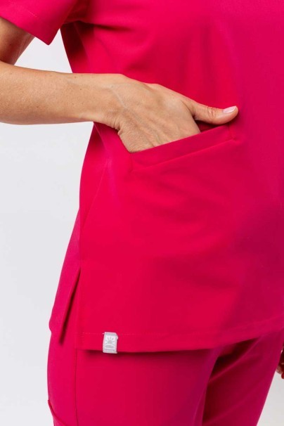 Lékařská souprava Sunrise Uniforms Premium (halena Aura, kalhoty Vibe) malinová-6