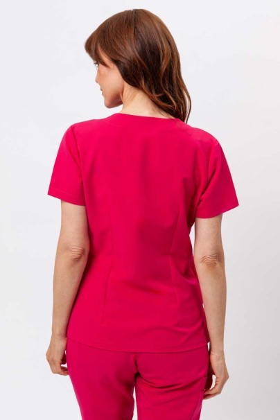 Lékařská souprava Sunrise Uniforms Premium (halena Aura, kalhoty Pride) malinová-3