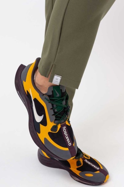 Dámské lékařské kalhoty Sunrise Uniforms Premium Pride olivkové-5