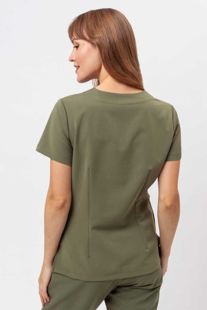 Lékařská souprava Sunrise Uniforms Premium (halena Aura, kalhoty Pride) olivková-3