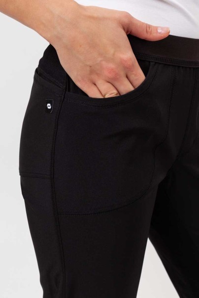 Dámské lékařské kalhoty Cherokee Infinity Slim Pull-on černé-3
