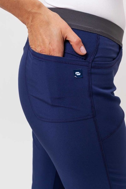 Dámské lékařské kalhoty Cherokee Infinity Slim Pull-on námořnická modř-5