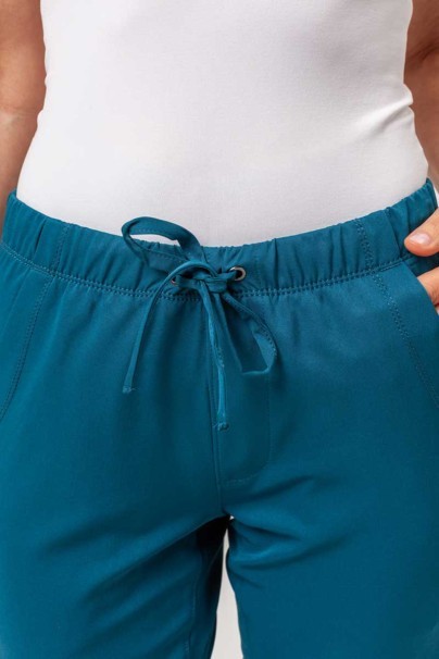 Dámské lékařské kalhoty Healing Hands Rebecca Flare karaibsky modré-5