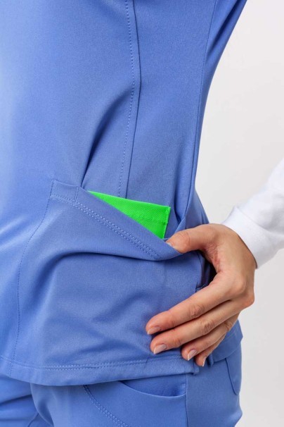 Dámská lékařská halena Healing Hands Monica V-neck klasicky modrá-6