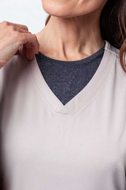 Dámská lékařská halena Healing Hands Monica V-neck bežová-3