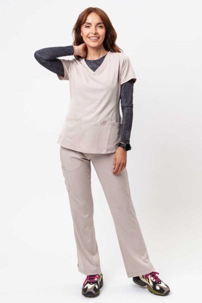 Dámské lékařské kalhoty Healing Hands Rebecca Flare bežové-8