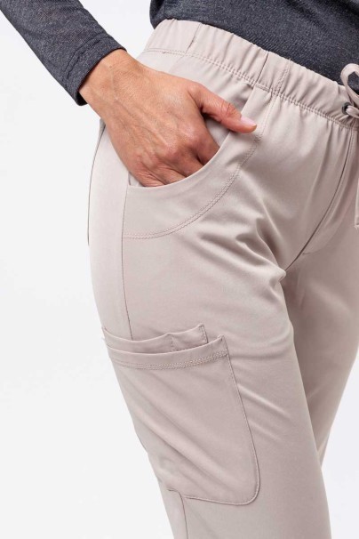 Dámské lékařské kalhoty Healing Hands Rebecca Flare bežové-4