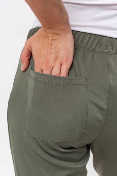 Dámské lékařské kalhoty Healing Hands Rebecca Flare olivkové-5