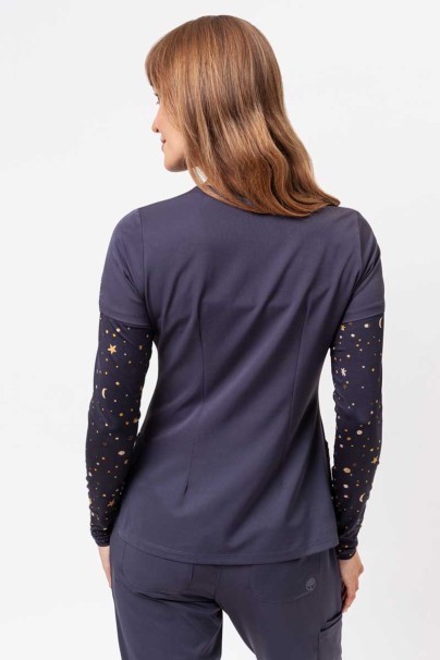 Dámská lékařská halena Healing Hands Monica V-neck šedá-2