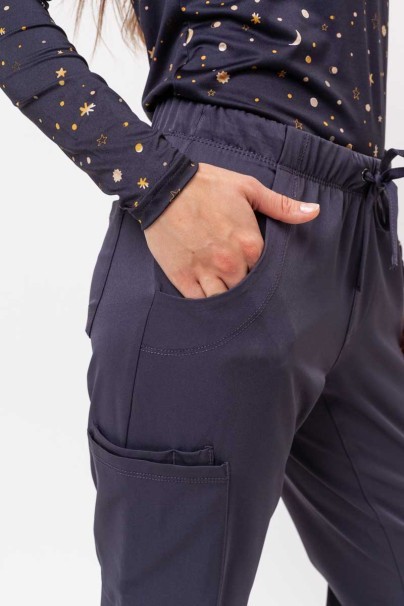 Dámské lékařské kalhoty Healing Hands Rebecca Flare šedé-4