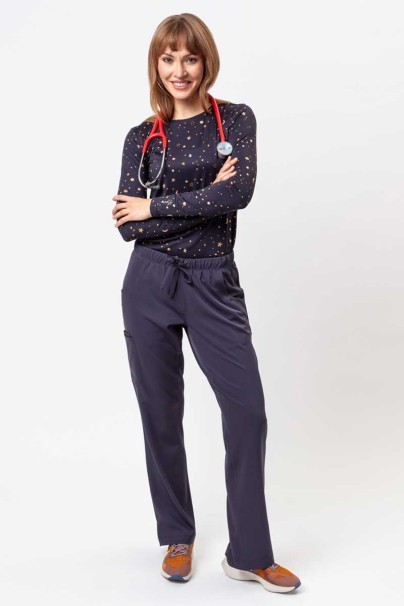 Dámské lékařské kalhoty Healing Hands Rebecca Flare šedé-2