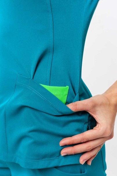 Dámská lékařská souprava Healing Hands (halena Monica, kalhoty Rebecca) mořský modrá-6