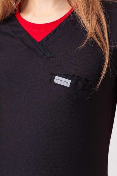 Dámská lékařská halena Maevn Embrace Luna černá-3