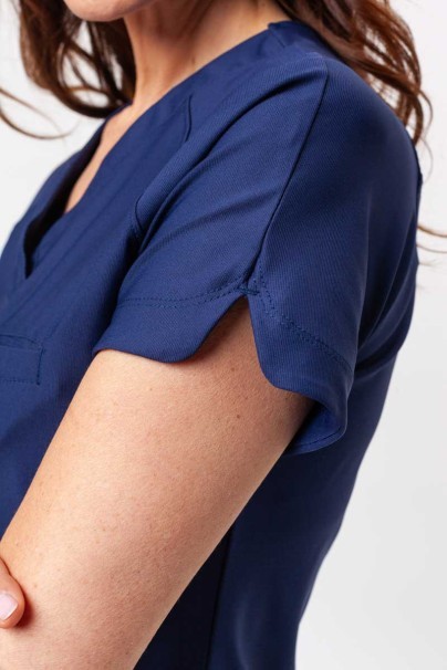 Dámská lékařská halena Maevn Embrace Luna námořnická modř-6