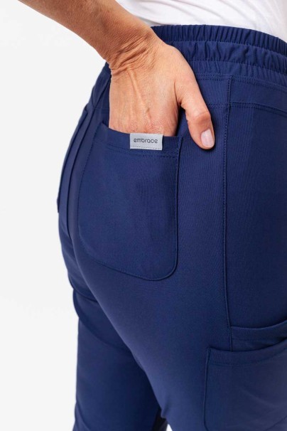 Lékařská dámská souprava Maevn Embrace (halena Luna, kalhoty Nora) námořnická modř-13