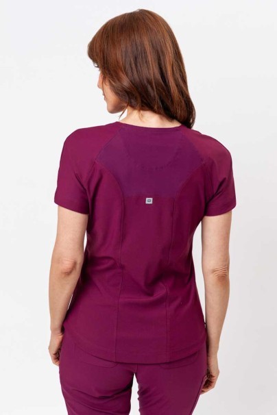 Dámská lékařská halena Maevn Embrace Luna třešňová-2