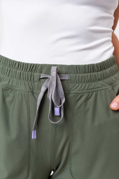 Dámské lékařské kalhoty Maevn Embrace Mia olivkové-7