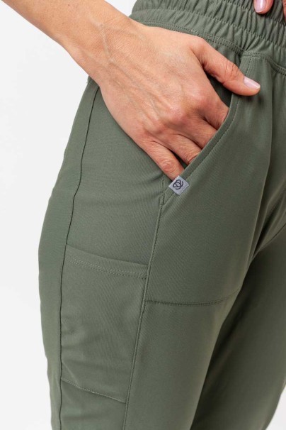 Dámské lékařské kalhoty Maevn Embrace Mia olivkové-4