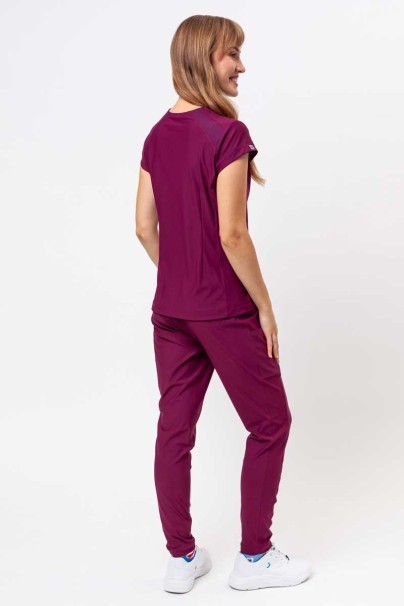 Dámská lékařská halena Maevn Embrace Zoe třešňová-7