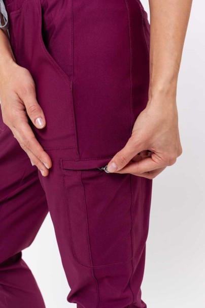 Dámské lékařské kalhoty Maevn Embrace Mia třešňové-4