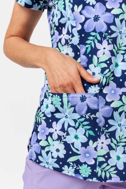 Dámská lékařská halena Maevn Prints Spring Fantasy-4