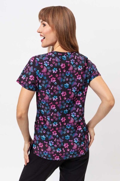 Dámská lékařská halena Maevn Prints Ombre Paws-1