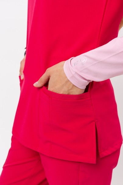 Dámská lékařská halena Uniforms World 309TS™ Valiant malinová-4