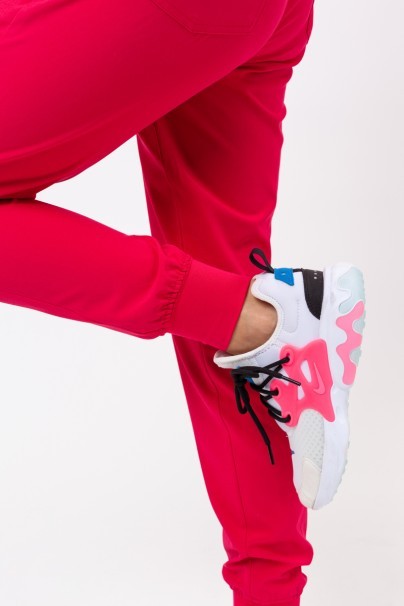 Dámské lékařské kalhoty Uniforms World 309TS™ Valiant malinové-2