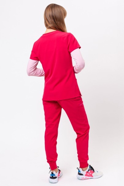 Dámské lékařské kalhoty Uniforms World 309TS™ Valiant malinové-7