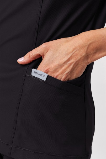 Dámská lékařská souprava Maevn Embrace (halena Zoe, kalhoty Mia) černá-5