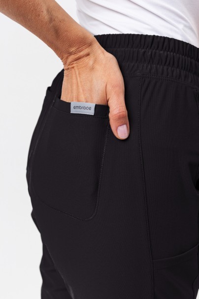 Dámská lékařská souprava Maevn Embrace (halena Zoe, kalhoty Mia) černá-9