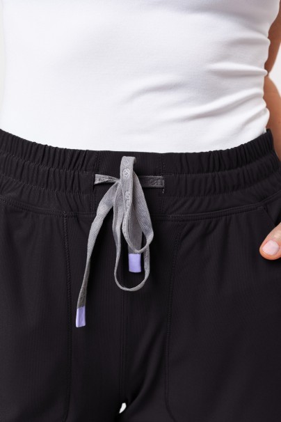 Dámská lékařská souprava Maevn Embrace (halena Zoe, kalhoty Mia) černá-10