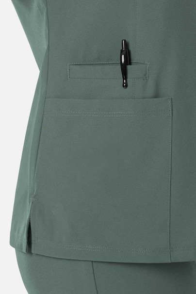 Lékařská dámská souprava Maevn Momentum (halena Double V–neck, kalhoty 6-pocket) pastelově zelaná-4