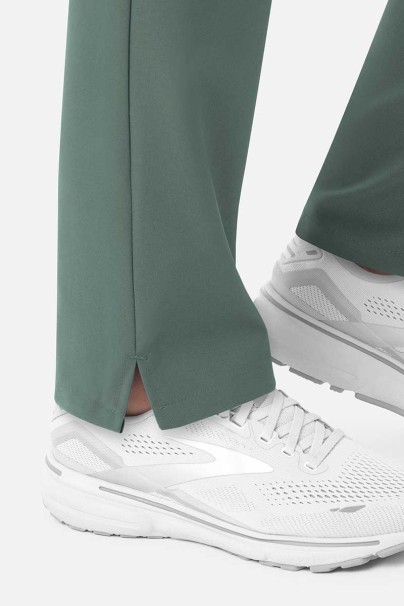 Lékařská dámská souprava Maevn Momentum (halena Double V–neck, kalhoty 6-pocket) pastelově zelaná-10