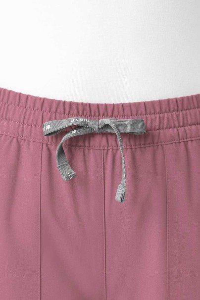 Lékařská dámská souprava Maevn Momentum (halena Double V–neck, kalhoty 6-pocket) pastelově růžová-9