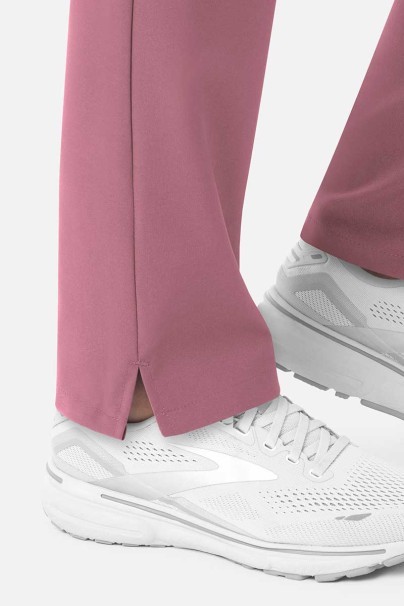 Lékařská dámská souprava Maevn Momentum (halena Double V–neck, kalhoty 6-pocket) pastelově růžová-10