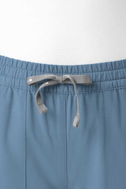 Lékařská dámská souprava Maevn Momentum (halena Double V–neck, kalhoty 6-pocket) pastelově modrá-9